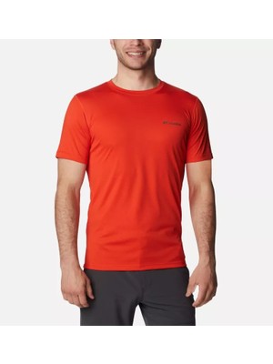 Columbia Men's Zero Rules™ Short Sleeve Shirt Active Fit Erkek Bisiklet Yaka Tişört AM6084-840