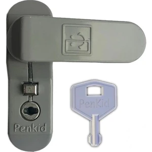 5 Adet Penkid Pvc Çocuk Emniyet Hırsız Güvenlik Kilidi Anahtarlı