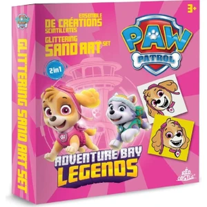 Red Castle Eğitici ve Eğlenceli Kum Boyama Seti-Paw Patrol Spin Master Advanture Bay Legends Mbks-03