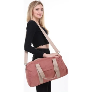 Icone Bag Unisex Spor Çantası, Paraşüt Kumaş Önü Cepli Unisex Spor Fitness Gym Çantası