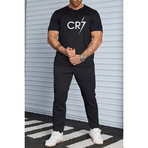 Unisex Cr7 Baskılı 2'li Eşofman Takımı