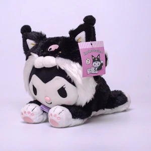 23CM Karikatür Dolgulu Hayvan Kuromi Benim Melody Tarçın Rulosu Peluş Anime Kawaii Sevimli Yumuşak Peluş Oyuncak Hediye (Yurt Dışından)