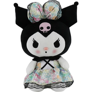 Kabarık Kuromi Prenses Yay Peluş Bebek Yumuşak Anime Karikatür Ragdoll (Yurt Dışından)