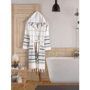 Denia Home Doğal  Peştemal Bornoz %100 Pamuk