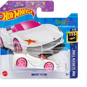 Hot Wheels 1:64 Tooned Barbie Extra (BEYAZ)