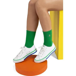 Benetton® | BN-90176 - 3374 Beyaz Yesil - Kadın Spor Ayakkabı
