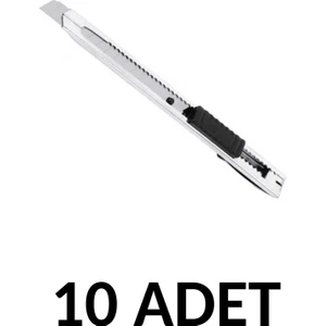 10 Adet Dar Metal Maket Bıçağı