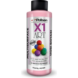 X1 Art Multisurface Hobi Boyası Pastel Pembe 120 ml