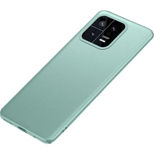 Lr Joyful Xiaomi 13 5g Metal Lens Için Tasarım Kamera Koruma Telefon Kılıfı Pu Deri Kaplamalı Tpu + Pc Şok Geçirmez Kapak (2. Gen) (Yurt Dışından)