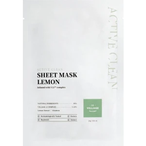 11 Factory Active Clean Sheet Mask Lemon