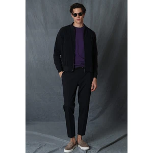 Glen Jogger Pantolon Slim Fit Lacivert