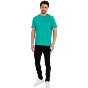 Erkek Basic Baskısız Logolu Kısa Kol Tişört