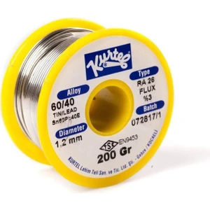 Lehim 200 Gr 1.2 Mm 60/40 Kurtel