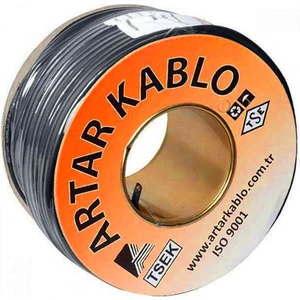 C/u 50 Ohm Koaksiyel Bakır Kablo Artar 100 Metre RG58