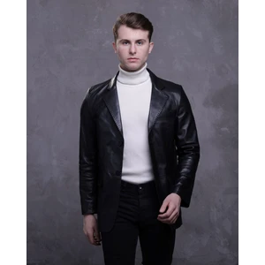 Erkek Hakiki Deri Blazer Ceket