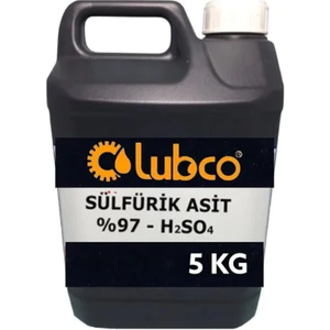 Lubco Sülfürik Asit %97 H2SO4 5 kg