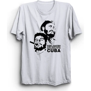 The Fame Che Guevara, Fidel Castro, Revolutionalist Of Cuba, Küba Tişört