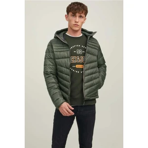 Jack & Jones Erkek Şişme Puffer Kapüşonlu Mont - 12211785