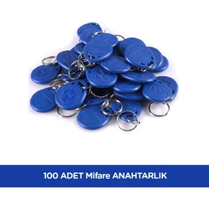 100 Adet Sarkey SR-601 Mifare Anahtarlık - Rfıd Tag - Göstergeç - 13,56 Mhz