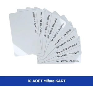 10 Adet Sarkey SR-621 Mifare Kart - Rfıd Tag - Göstergeç - 13,56 Mhz