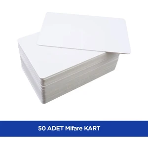50 Adet Sarkey SR-621 Mifare Kart - Rfıd Tag - Göstergeç - 13,56 Mhz