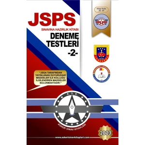Askeri Sınav Kitapları Jsps Sınavına Hazırlık 5 Deneme Testi-2