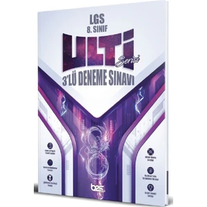 Bes yayınları 8. Sınıf Ulti Serisi 3 Lü Denemeleri