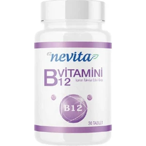 B12 Vitamini Gıda Takviyesi 30 Tablet