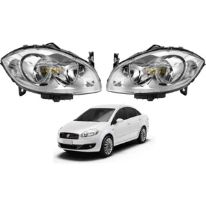 Ayfar Fiat Linea Sağ + Sol Ön Far Takımı 2007--2014
