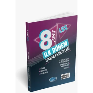 Efsane Yayınları 8.sınıf Ilk Dönem Tekrar Fasikülleri Tüm Dersler
