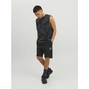 Jack & Jones Logo Detayli Sweat Sort- Shark