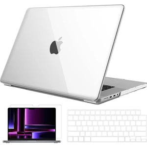 Nezih Case Apple Macbook Pro 2023 14 Inç M2 Pro/max A2779 Uyumlu Tam Koruma Kılıf + Şeffaf Klavye Kılıfı + Film