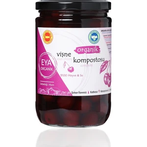 Eya Organik Vişne Kompostosu 640 gr