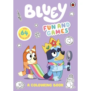 Bluey: Fun And Games: A Colouring Book Official Colouring Book - Bluey