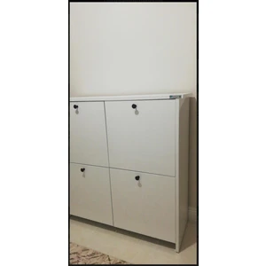Buzkan Mobilya % 100 Mdflam Beyaz Cube(Üstü Beyaz ) Ayakkabılık Country Ayakkabılık Country Yeni Cubeayakkblk Cube Byz-Byz