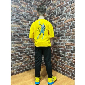Erkek Çocuk Basketbol Oversize Tişörtlü  Alt Üst Takım