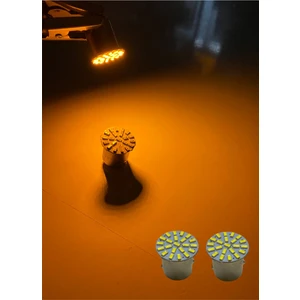 18 Led'li Tek Duy LED (93 Tip)Ampul Stop, Sinyal, Geri Vites Aydınlatma  turuncu