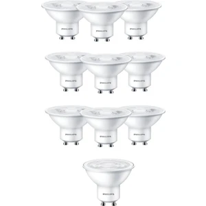4,7W (50W) Led Spot Ampul Günışığı 4000K - GU10 Duy (10 Adet)