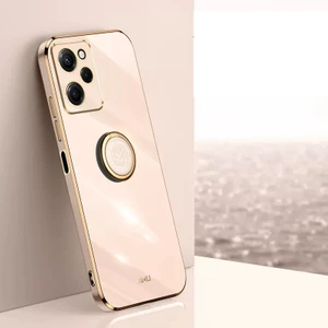 Poco X5 Pro 5g 6d Kaplama Düz Taraf Yüzük Cep Telefonu Kılıfları (Yurt Dışından)