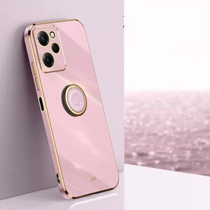 Poco X5 Pro 5g 6d Kaplama Düz Taraf Yüzük Cep Telefonu Kılıfları (Yurt Dışından)