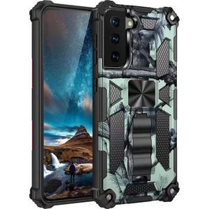 For Samsung Galaxy S23 Plus Ağır Koruma Kamuflaj Zırh Cep Telefonu Kılıfları (Yurt Dışından)
