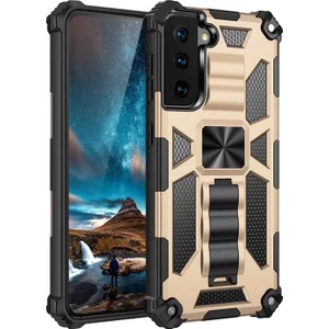 For Samsung Galaxy S21 Ağır Koruma Zırh Cep Telefonu Kılıfları (Yurt Dışından)