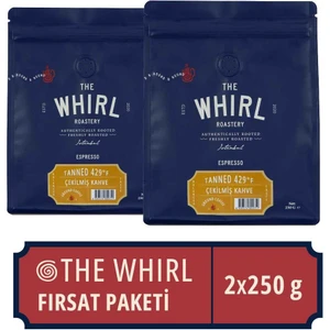 The Whirl Espresso Tanned 429°F Çekilmiş Kahve 250 gr x 2 Adet