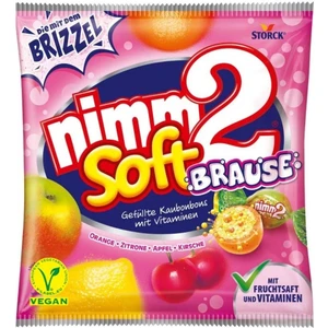 Soft Brause Meyve Dolgulu Yumuşak Şekerleme 345 gr