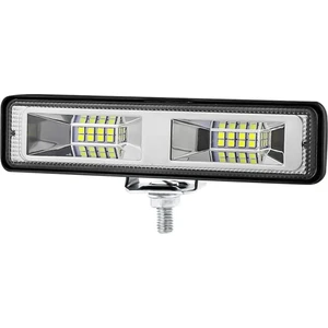 NKT GROUP 10 LED 48 W 3 Modlu Kırmızı Mavi Beyaz Çakarlı Gündüz Ledi Off Road Far Çalışma Lambası Sis Lambası