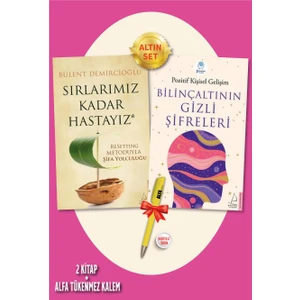 Sırlarımız Kadar Hastayız - Bilinçaltının Gizli Şifreleri - 2 Kitap + Alfa Kalem