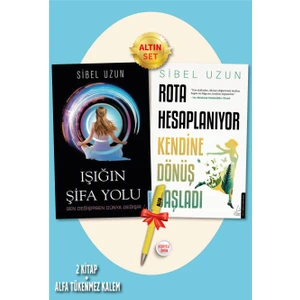 Işığın Şifa Yolu - Rota Hesaplanıyor - 2 Kitap - Sibel Uzun + Alfa Kalem
