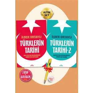 Türklerin Tarihi  Türklerin Tarihi 2 Ilber Ortaylı 2 Kitap  Alfa Kalem Hediye - Tarih