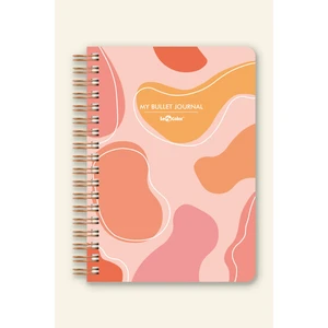 Le Color Noktalı Bullet Journal Pro Defter Pastel Lava A5