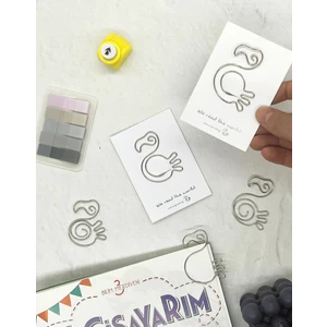 Kağıt Gemi Dükkan Metal Tekli Flamingo Desenli Kitap Ayracı  Ataş  Yer Imi